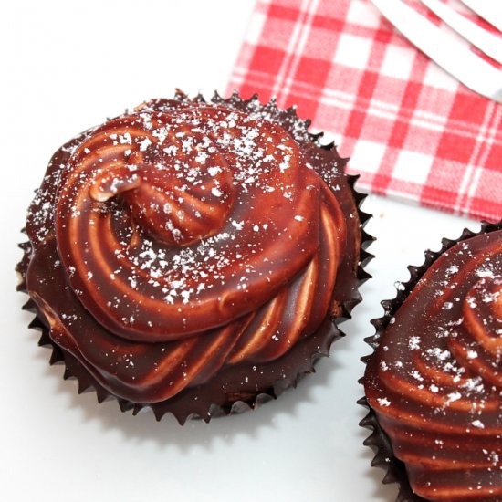 Marshmallow Chocolate Cupcakes