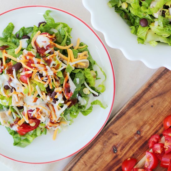 Chopped Barbecue Chicken Salad