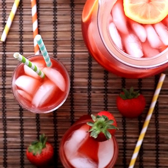 Strawberry Lemonade Iced Tea