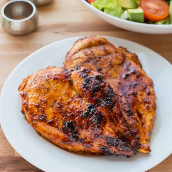 Grilled Honey Chipotle Chicken