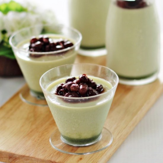 Matcha Milk Pudding