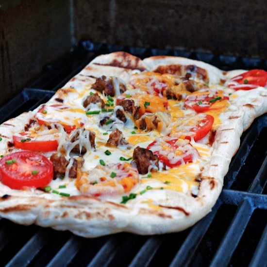 Grilled Pizza