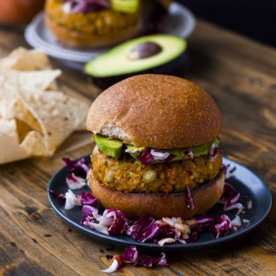 Red Lentil, Chickpea, & Millet Burg