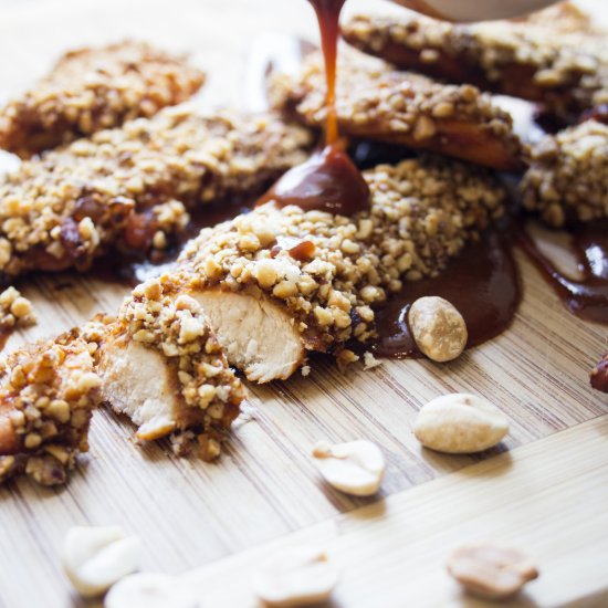 BBQ and Peanut Chicken Tenders