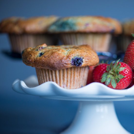 Bountiful Berry Muffins