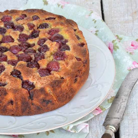 Cherry Almond Cake