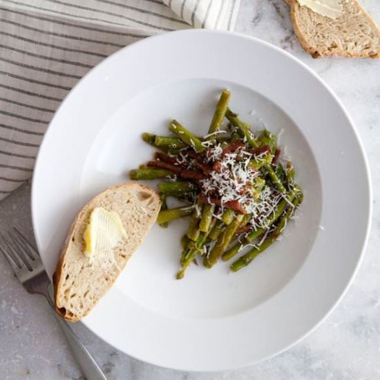 Warm Asparagus Salad