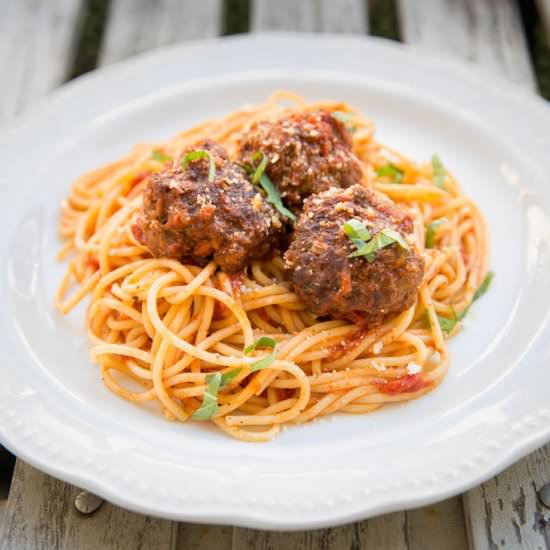 Classic Spaghetti and Meatballs