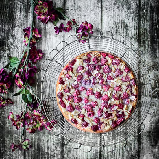 Raspberry-Almond Coffee Cake