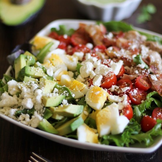 Cobb Salad & Green Goddess Dressing