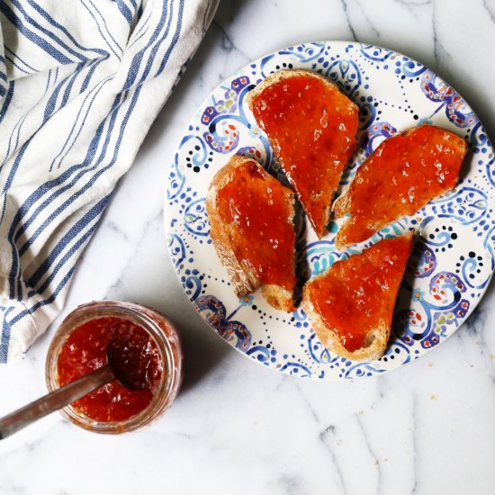 Raspberry Apricot Jam