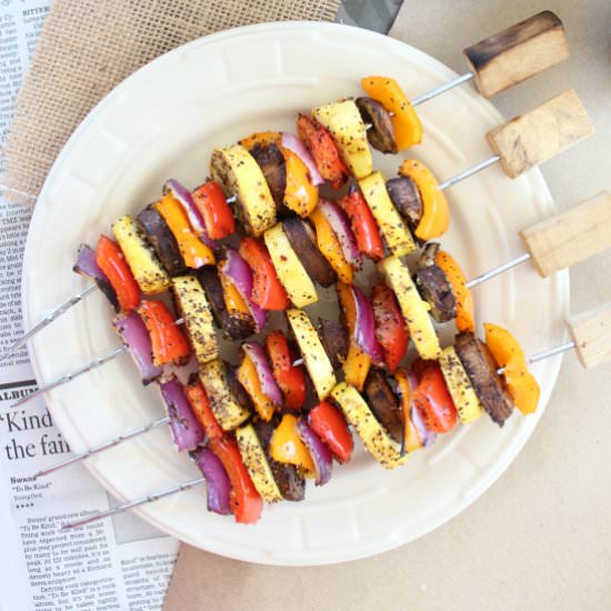 Grilled Vegetable Skewers