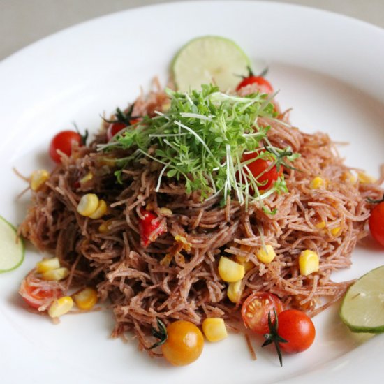 Ragi Vermicelli Salad