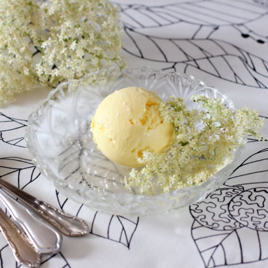 Elderflower Ice Cream