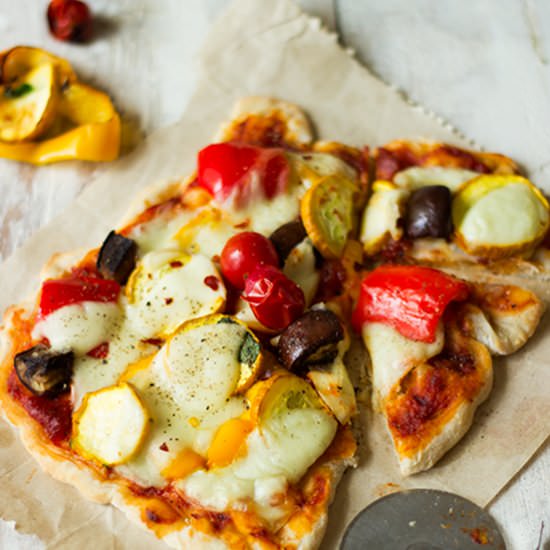 Roasted Vegetable Pizza