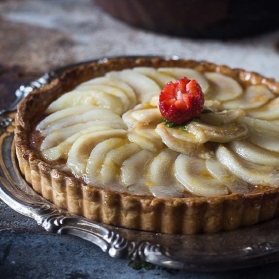 Pear and Frangipane Tart