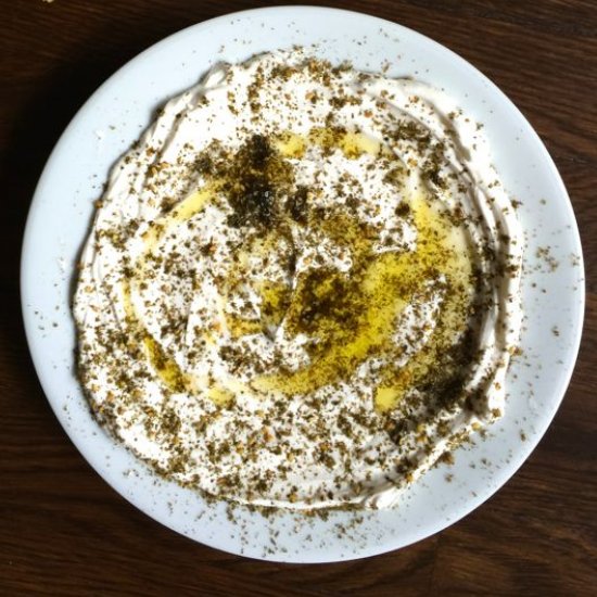 Labneh with Olive Oil and Za’atar