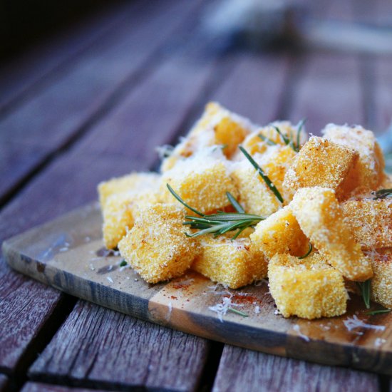 Polenta & Parmesan Nuggets