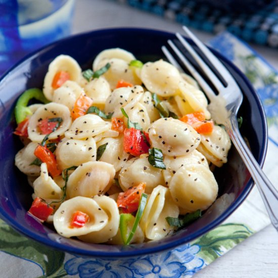 Spicy Orecchiette Pasta