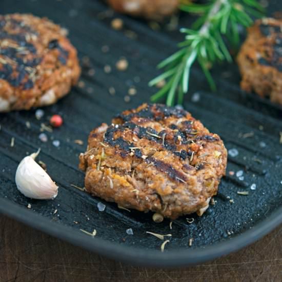 Simple Kofta Burgers