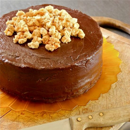 Peanut Butter Chocolate Cake