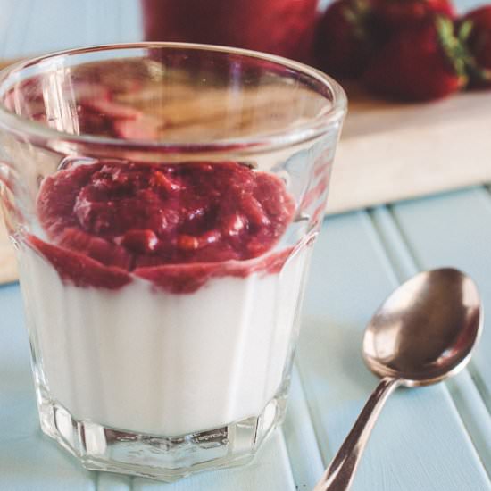 Strawberry Rhubarb Compote