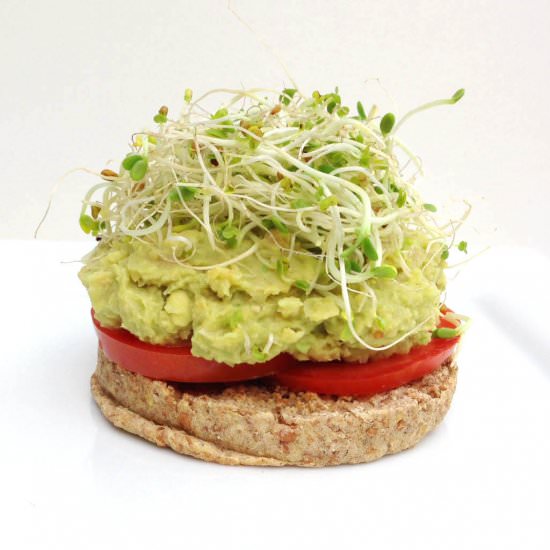 Chickpea & Avocado Sandwich