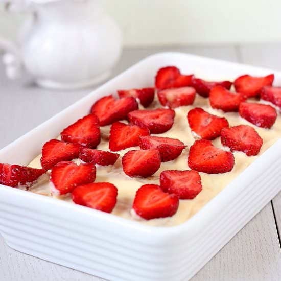 Strawberries Tiramisu