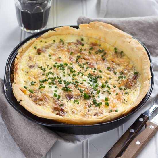 Caramelized Onion Quiche