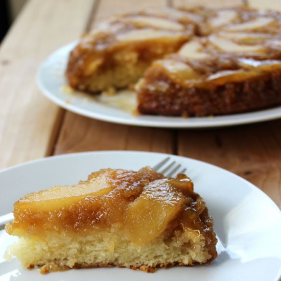 Pear Upside-Down Cake