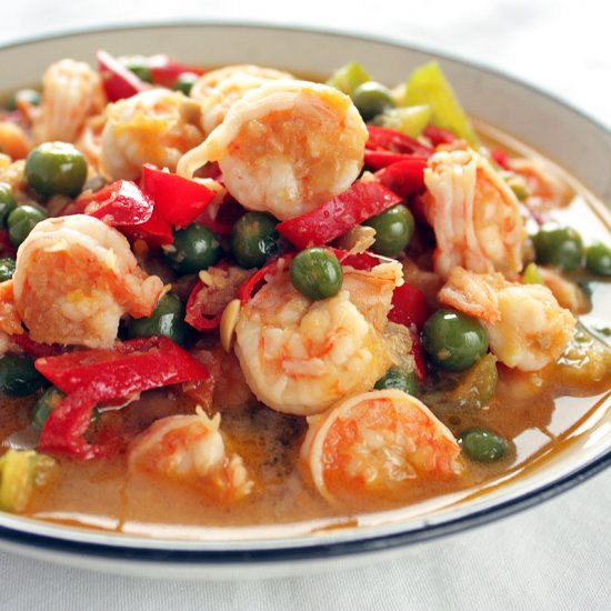 Spicy Shrimp Stir Fry