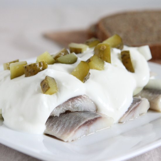 Herring with Sour Cream