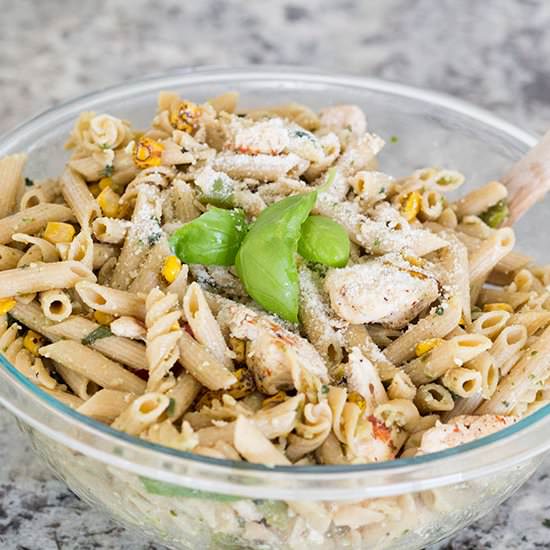 Pesto Pasta Summer Salad