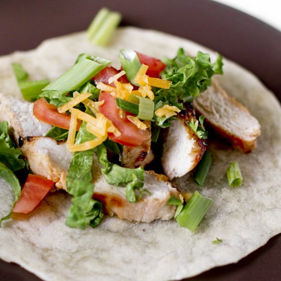 Lime Chicken Tacos