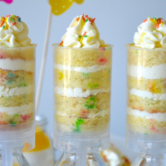 Homemade Funfetti Push Up Pops