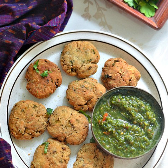 Coriander Wholewheat Fried Balls