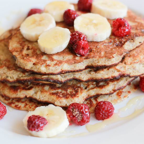 Banana and Coconut Pancakes