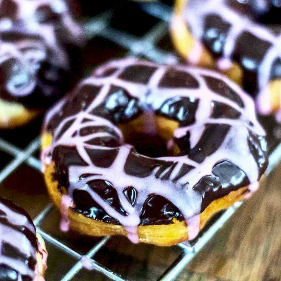 Dairy-free Sourdough Doughnuts