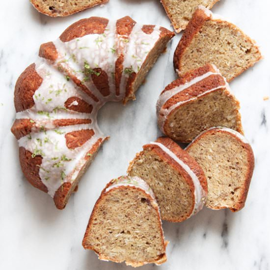 Coconut-Banana Bundt Cake