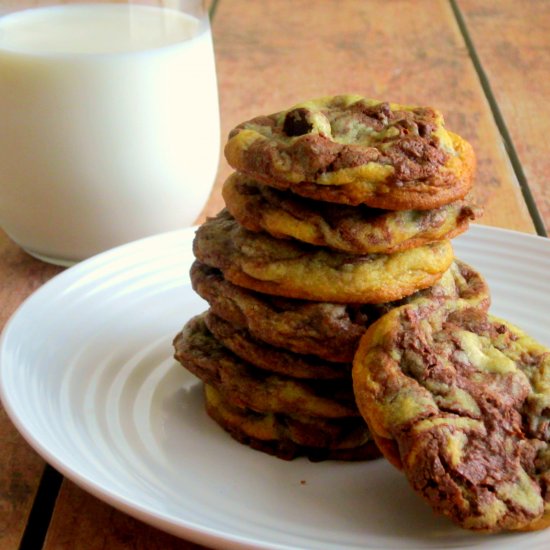 Nutella Chocolate Chip Cookies