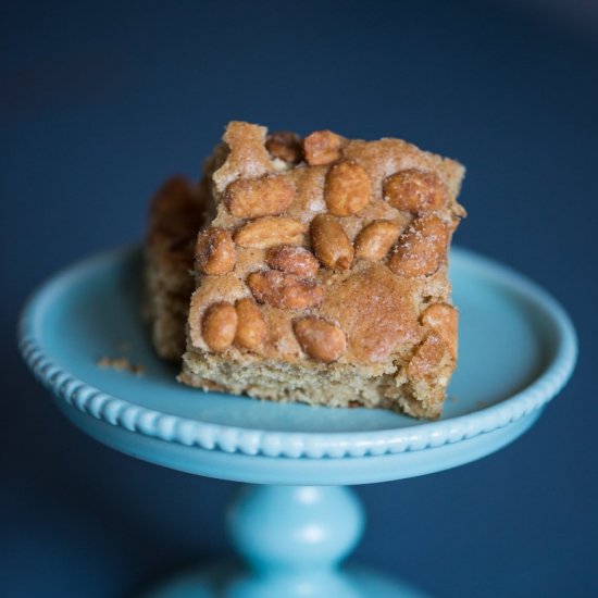 Peanut Butter Blondies