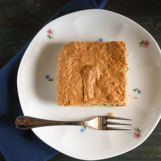 Coconut Jam Squares.