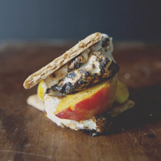 S’mores + Peaches = Smeaches