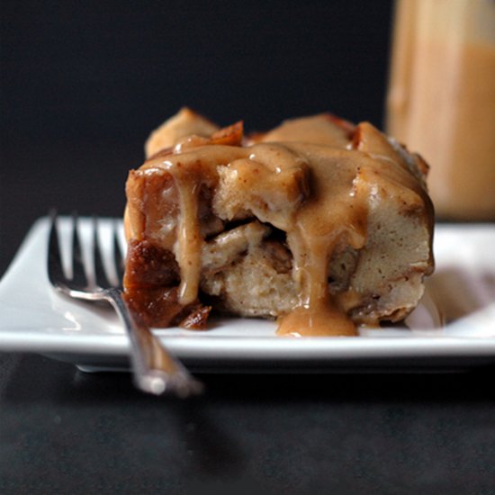 Pretzel Bread Pudding