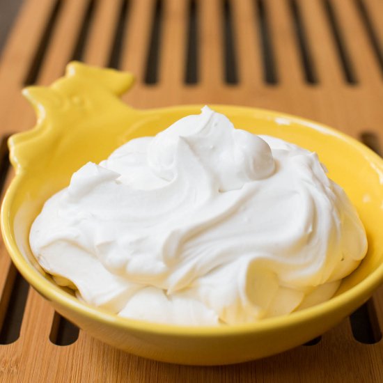 Whipped Coconut Cream