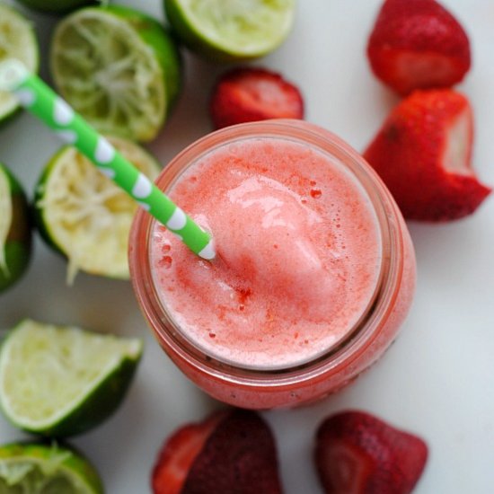 Strawberry Lime Slush