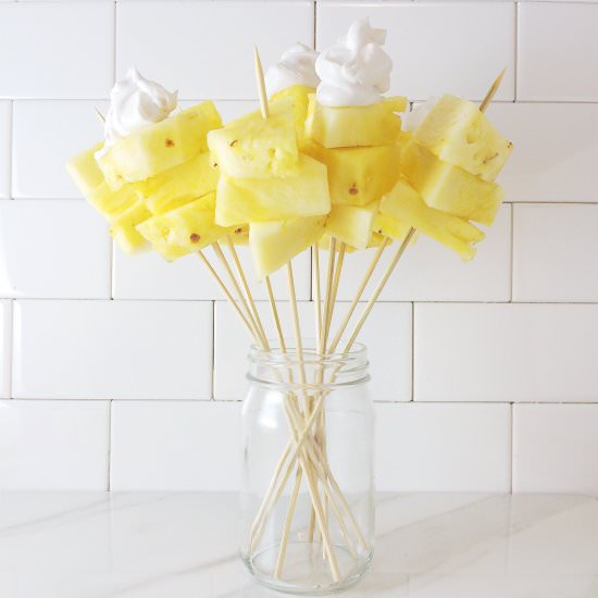 Piña Colada Skewers