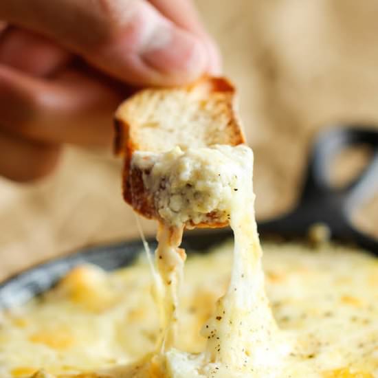 Baked Crab and Artichoke Dip