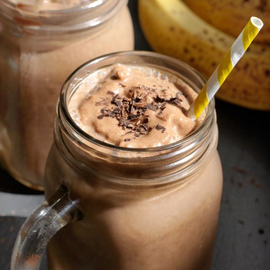 Chocolate Banana Protein Shake