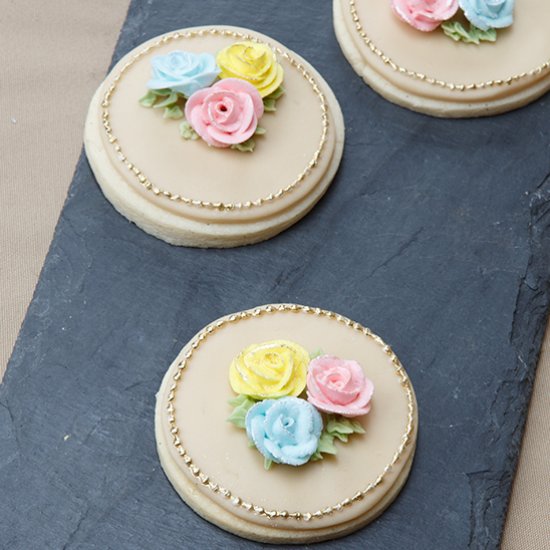 Royal Icing Rose Garden